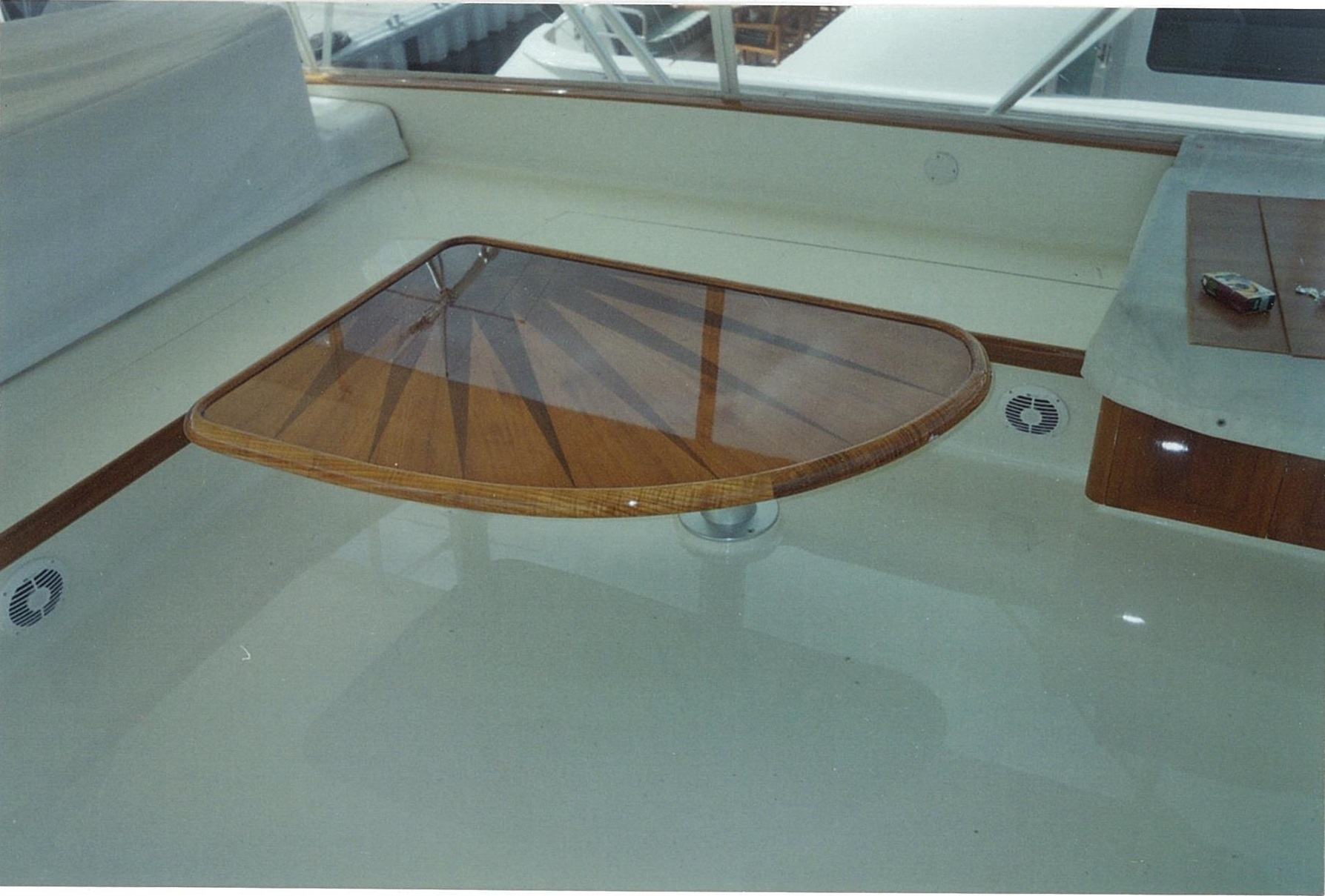 Boat tables matched to fit existing furniture
